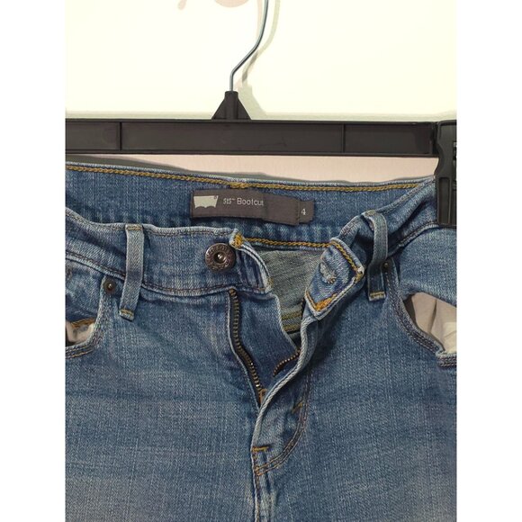Levis 515 Womens Bootcut Jeans Size 4 Medium Wash Denim - Picture 2 of 11